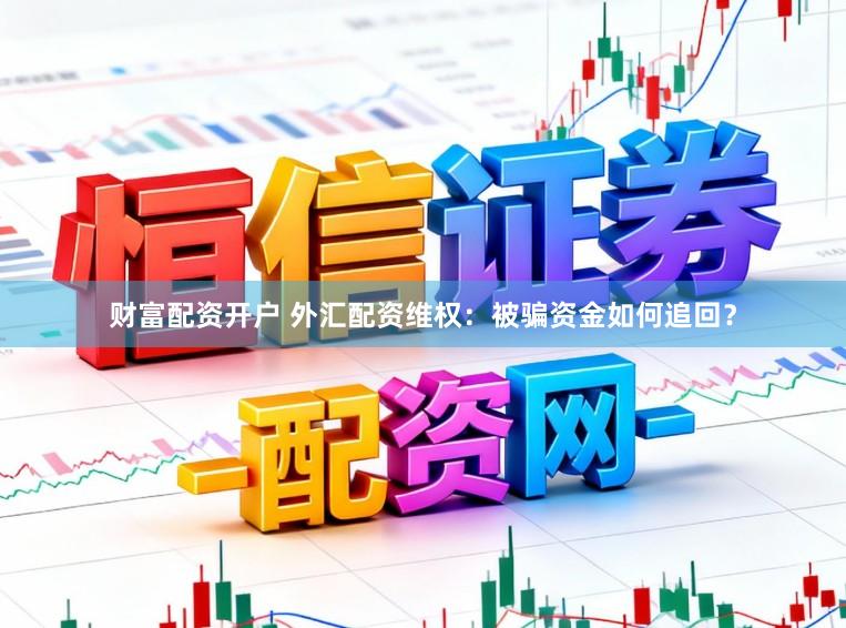 财富配资开户 外汇配资维权：被骗资金如何追回？