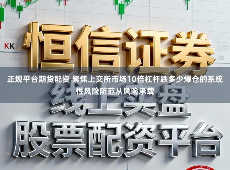 正规平台期货配资 聚焦上交所市场10倍杠杆跌多少爆仓的系统性风险防范从风险承载