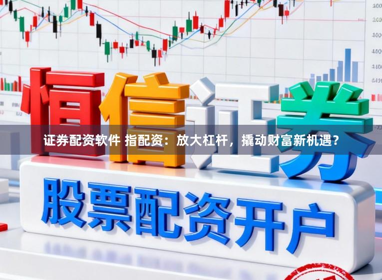 证券配资软件 指配资：放大杠杆，撬动财富新机遇？
